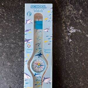 NIB Uncommon Goods Time Teaching Elementary School Shark Watch